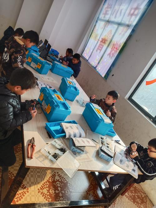 桃江领航科技机器人教育 12月14—15日学生训练场景纪实